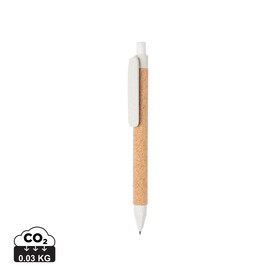 ECO-Stift weiß bedrucken, Art.-Nr. P610.983