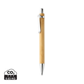 Pynn Bambus Infinity-Stift braun bedrucken, Art.-Nr. P611.009 Pynn Bambus Infinity-Stift braun bedrucken, Art.-Nr. P611.009