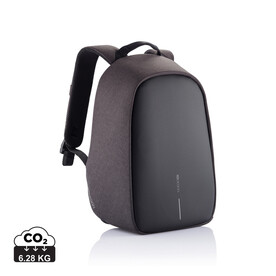 Bobby Hero Small Anti-Diebstahl-Rucksack anthrazit, grau bedrucken, Art.-Nr. P705.701