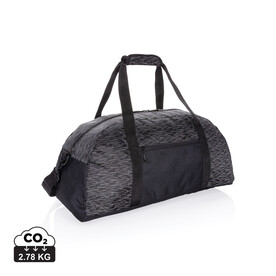 AWARE™ reflektierende RPET Wochenendtasche schwarz bedrucken, Art.-Nr. P707.081 AWARE™ reflektierende RPET Wochenendtasche schwarz bedrucken, Art.-Nr. P707.081