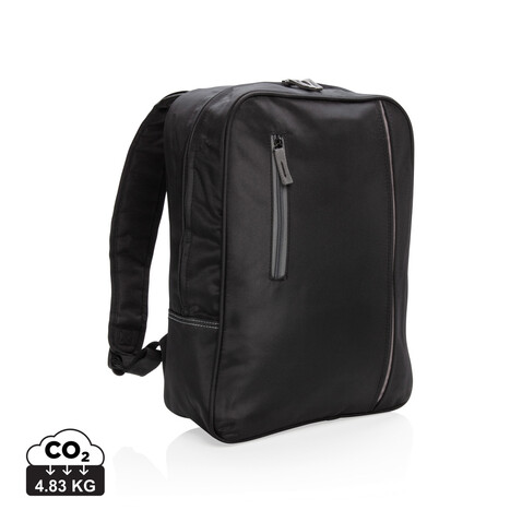 City Rucksack schwarz bedrucken, Art.-Nr. P729.411