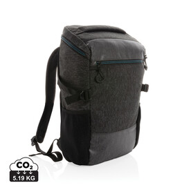900D Easy Access 15.6&amp;quot; Laptop-Rucksack, PVC-frei schwarz bedrucken, Art.-Nr. P760.071