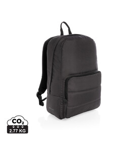 Impact AWARE™ RPET Basic 15,6&amp;quot; Laptop-Rucksack schwarz bedrucken, Art.-Nr. P762.011