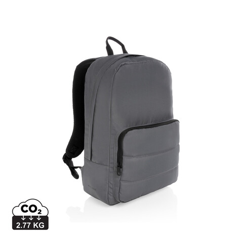 Impact AWARE™ RPET Basic 15,6" Laptop-Rucksack anthrazit bedrucken, Art.-Nr. P762.012 Impact AWARE™ RPET Basic 15,6" Laptop-Rucksack anthrazit bedrucken, Art.-Nr. P762.012