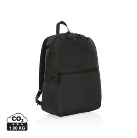 Impact AWARE™ RPET Basic Rucksack schwarz bedrucken, Art.-Nr. P762.731