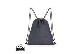 Impact AWARE™ Rucksack aus recyceltem Denim mit Kordelzug bedrucken, Art.-Nr. P762.83