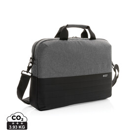Swiss Peak AWARE™ RFID 15,6&amp;quot; Laptoptasche grau bedrucken, Art.-Nr. P763.122