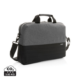 Swiss Peak AWARE™ RFID 15,6&amp;quot; Laptoptasche grau bedrucken, Art.-Nr. P763.122