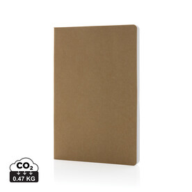 Salton Luxus Kraftpapier Notizbuch A5 braun bedrucken, Art.-Nr. P774.489 Salton Luxus Kraftpapier Notizbuch A5 braun bedrucken, Art.-Nr. P774.489