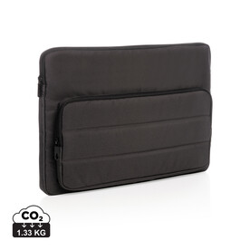 Impact AWARE™ RPET 15,6&amp;quot; Laptop-Sleeve schwarz bedrucken, Art.-Nr. P788.031