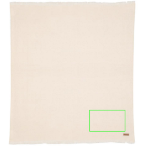 Ukiyo Aware™ Polylana® gewebte Decke 130x150cm off white bedrucken, Art.-Nr. P459.100