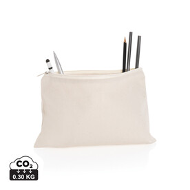 Impact Aware™ 285g/m² Stifte-Etui aus ungefärbtem Canvas off white bedrucken, Art.-Nr. P820.770
