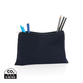 Impact Aware™ 285g/m² Stifte-Etui aus ungefärbtem Canvas navy blau bedrucken, Art.-Nr. P820.775 Impact Aware™ 285g/m² Stifte-Etui aus ungefärbtem Canvas navy blau bedrucken, Art.-Nr. P820.775