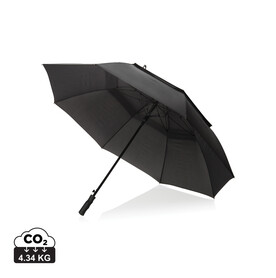 Swiss Peak AWARE™ Tornado 30&amp;quot; Sturmschirm schwarz bedrucken, Art.-Nr. P850.441