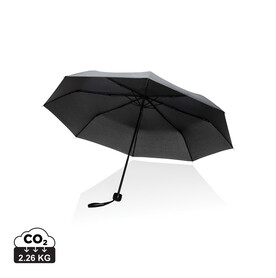 20.5&amp;quot; Impact AWARE™ RPET 190T Mini-Schirm schwarz bedrucken, Art.-Nr. P850.581