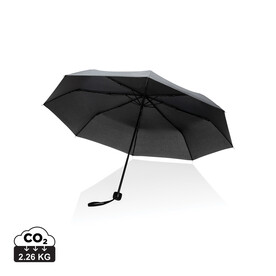 20.5&amp;quot; Impact AWARE™ RPET 190T Mini-Schirm schwarz bedrucken, Art.-Nr. P850.581
