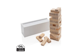 Deluxe Holz-Stapelturm aus Holz bedrucken, Art.-Nr. P940.16