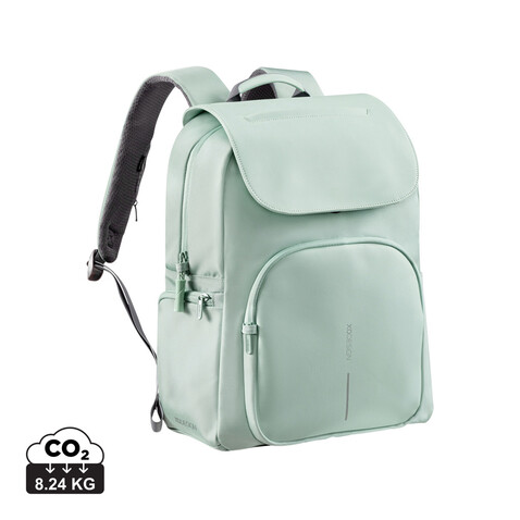 Soft Daypack Minze, grau bedrucken, Art.-Nr. P705.987