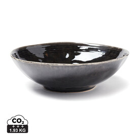 Nomimono tiefe Schale, 30cm schwarz bedrucken, Art.-Nr. 3694 Nomimono tiefe Schale, 30cm schwarz bedrucken, Art.-Nr. 3694