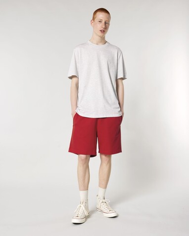 Trainer 2.0 - Die Unisex-Joggingshorts aus French Terry - Red - M bedrucken, Art.-Nr. STBU186C0041M