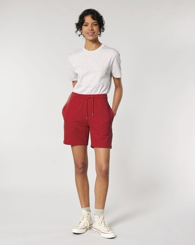Trainer 2.0 - Die Unisex-Joggingshorts aus French Terry - Red - M bedrucken, Art.-Nr. STBU186C0041M