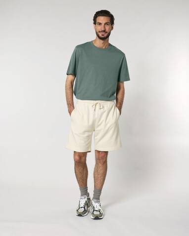 Trainer 2.0 - Die Unisex-Joggingshorts aus French Terry - Natural Raw - XL bedrucken, Art.-Nr. STBU186C0541X