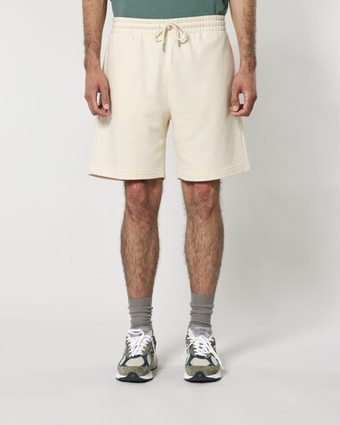 Trainer 2.0 - Die Unisex-Joggingshorts aus French Terry - Natural Raw - XL bedrucken, Art.-Nr. STBU186C0541X