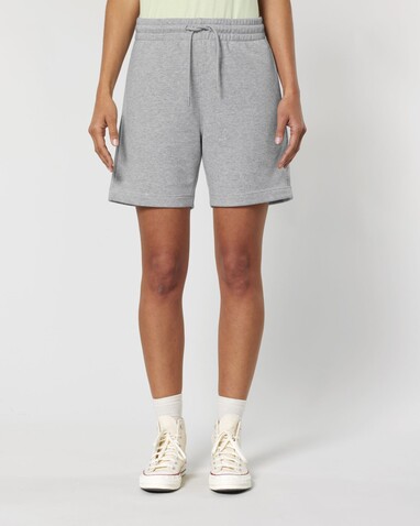 Trainer 2.0 - Die Unisex-Joggingshorts aus French Terry - Heather Grey - M bedrucken, Art.-Nr. STBU186C2501M