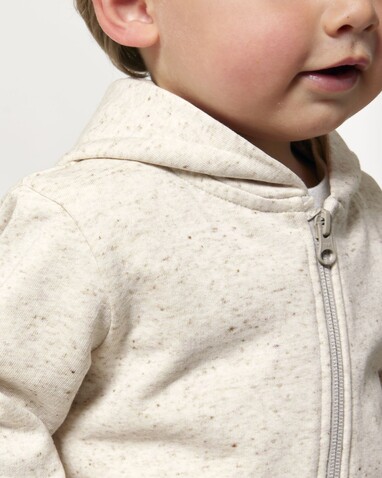 Baby Connector - Der Baby-Zip-Hoodie - Eco Heather - 12-18 m/80-86cm bedrucken, Art.-Nr. STSB105C147B3 Baby Connector - Der Baby-Zip-Hoodie - Eco Heather - 12-18 m/80-86cm bedrucken, Art.-Nr. STSB105C147B3