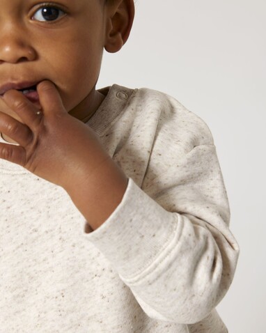 Baby Changer - Das Iconic Baby-Rundhals-Sweatshirt - Eco Heather - 18-24 m/86-92cm bedrucken, Art.-Nr. STSB920C147B4