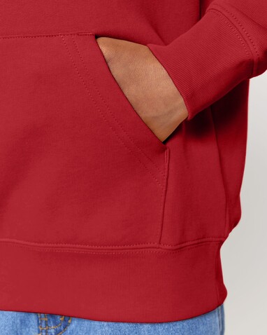 Mini Cruiser 2.0 - Der Iconic Kinder-Hoodie - Red - 7-8/122-128cm bedrucken, Art.-Nr. STSK180C00407