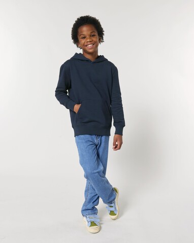 Mini Cruiser 2.0 - Der Iconic Kinder-Hoodie - French Navy - 3-4/98-104cm bedrucken, Art.-Nr. STSK180C72703
