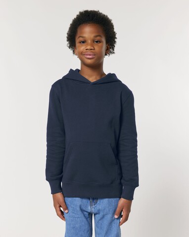 Mini Cruiser 2.0 - Der Iconic Kinder-Hoodie - French Navy - 7-8/122-128cm bedrucken, Art.-Nr. STSK180C72707
