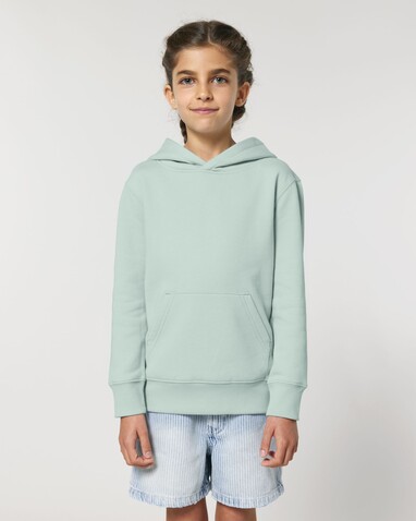 Mini Cruiser 2.0 - Der Iconic Kinder-Hoodie - Caribbean Blue - 7-8/122-128cm bedrucken, Art.-Nr. STSK180C72407
