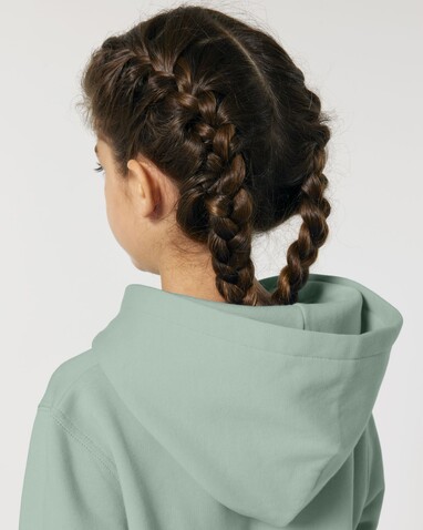 Mini Cruiser 2.0 - Der Iconic Kinder-Hoodie - Aloe - 9-11/134-146cm bedrucken, Art.-Nr. STSK180C08909