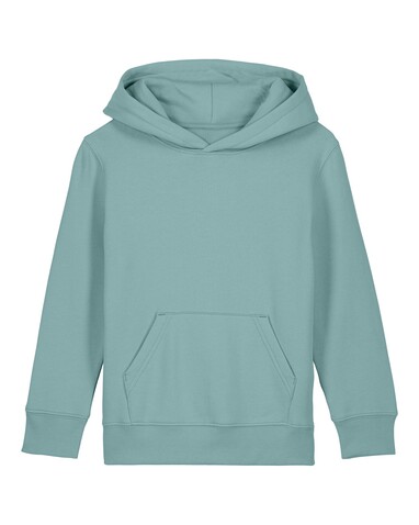 Mini Cruiser 2.0 - Der Iconic Kinder-Hoodie - Teal Monstera - 3-4/98-104cm bedrucken, Art.-Nr. STSK180C06003
