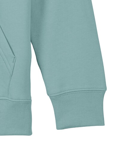 Mini Cruiser 2.0 - Der Iconic Kinder-Hoodie - Teal Monstera - 7-8/122-128cm bedrucken, Art.-Nr. STSK180C06007