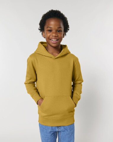 Mini Cruiser 2.0 - Der Iconic Kinder-Hoodie - Ochre - 5-6/110-116cm bedrucken, Art.-Nr. STSK180C04805