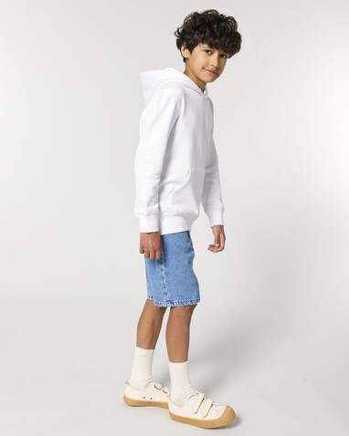 Mini Cruiser 2.0 - Der Iconic Kinder-Hoodie - White - 5-6/110-116cm bedrucken, Art.-Nr. STSK180C00105