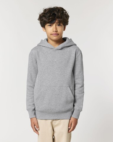 Mini Cruiser 2.0 - Der Iconic Kinder-Hoodie - Heather Grey - 12-13/152-158cm bedrucken, Art.-Nr. STSK180C25012