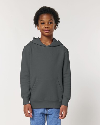 Mini Cruiser 2.0 - Der Iconic Kinder-Hoodie - Anthracite - 5-6/110-116cm bedrucken, Art.-Nr. STSK180C25305