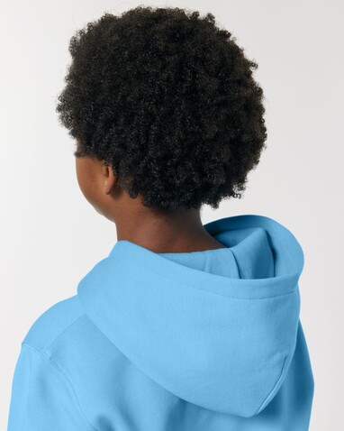 Mini Cruiser 2.0 - Der Iconic Kinder-Hoodie - Aqua Blue - 9-11/134-146cm bedrucken, Art.-Nr. STSK180C14509