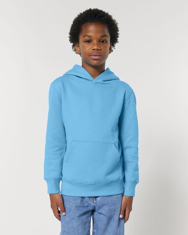Mini Cruiser 2.0 - Der Iconic Kinder-Hoodie - Aqua Blue - 9-11/134-146cm bedrucken, Art.-Nr. STSK180C14509