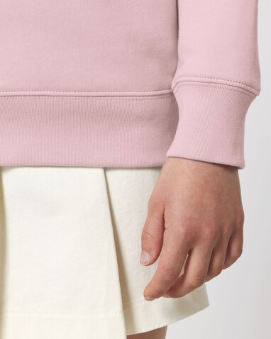 Mini Changer 2.0 - Das Iconic Kinder-Sweatshirt - Cotton Pink - 7-8/122-128cm bedrucken, Art.-Nr. STSK181C00507