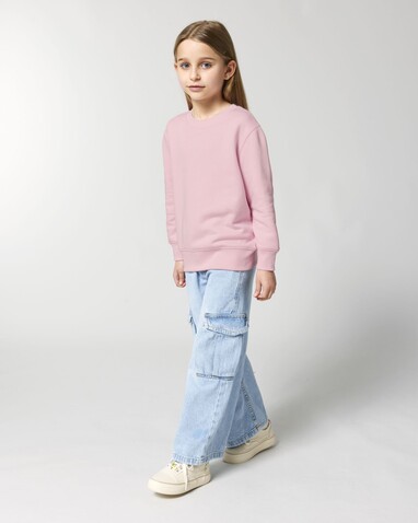 Mini Changer 2.0 - Das Iconic Kinder-Sweatshirt - Cotton Pink - 7-8/122-128cm bedrucken, Art.-Nr. STSK181C00507