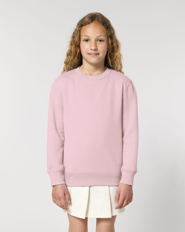 Mini Changer 2.0 - Das Iconic Kinder-Sweatshirt - Cotton Pink - 9-11/134-146cm bedrucken, Art.-Nr. STSK181C00509