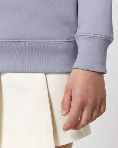 Mini Changer 2.0 - Das Iconic Kinder-Sweatshirt - Lavender - 3-4/98-104cm bedrucken, Art.-Nr. STSK181C06303
