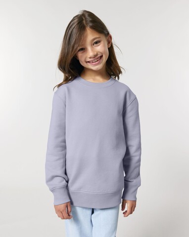Mini Changer 2.0 - Das Iconic Kinder-Sweatshirt - Lavender - 3-4/98-104cm bedrucken, Art.-Nr. STSK181C06303