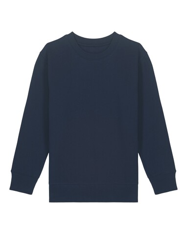 Mini Changer 2.0 - Das Iconic Kinder-Sweatshirt - French Navy - 5-6/110-116cm bedrucken, Art.-Nr. STSK181C72705