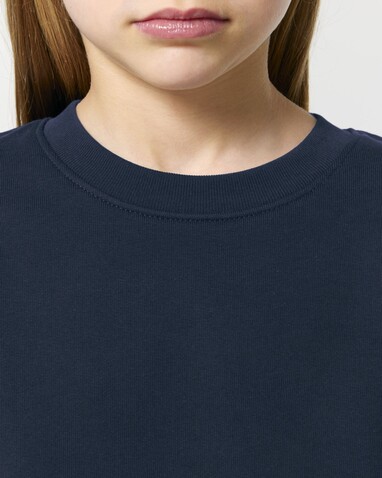 Mini Changer 2.0 - Das Iconic Kinder-Sweatshirt - French Navy - 3-4/98-104cm bedrucken, Art.-Nr. STSK181C72703